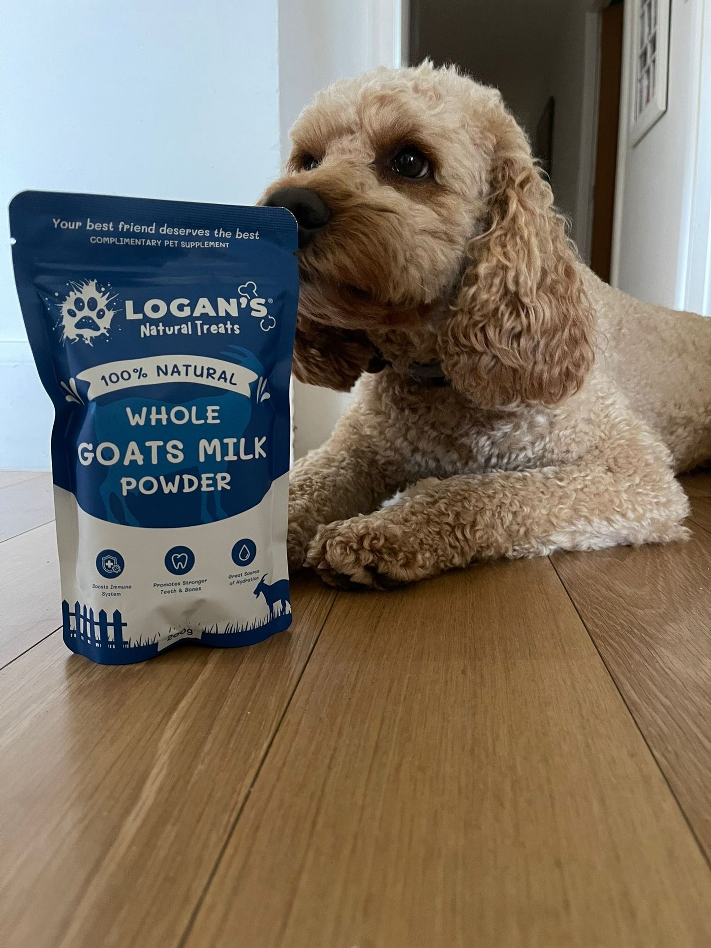 Whole Goat's Milk Powder PAW COVE