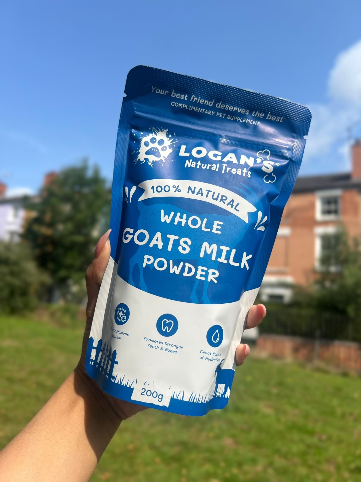 Whole Goat's Milk Powder PAW COVE
